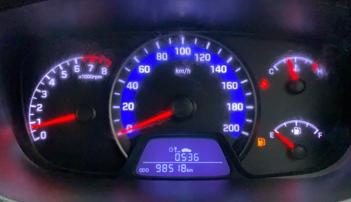 2015 Hyundai Xcent S (O) 1.2, Petrol, Manual, 98,625 km, Odometer Image