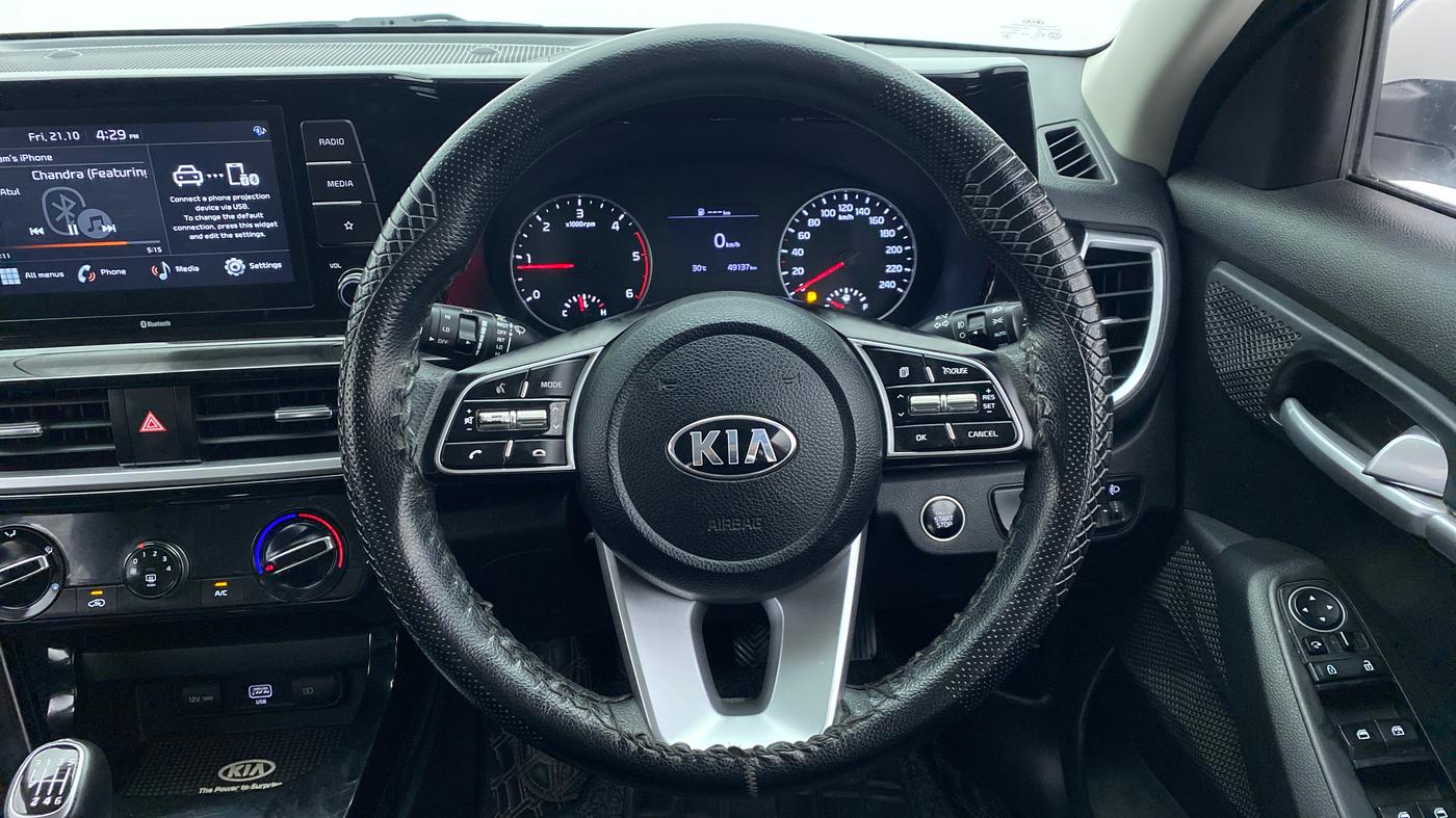 2020 KIA SELTOS HTK PLUS 1.5 DIESEL, Diesel, Manual, 49,148 km, Steering Wheel Close Up