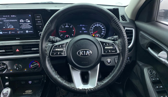 2020 KIA SELTOS HTK PLUS 1.5 DIESEL, Diesel, Manual, 49,148 km, Steering Wheel Close Up