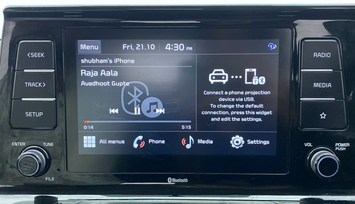 2020 KIA SELTOS HTK PLUS 1.5 DIESEL, Diesel, Manual, 49,148 km, Infotainment System