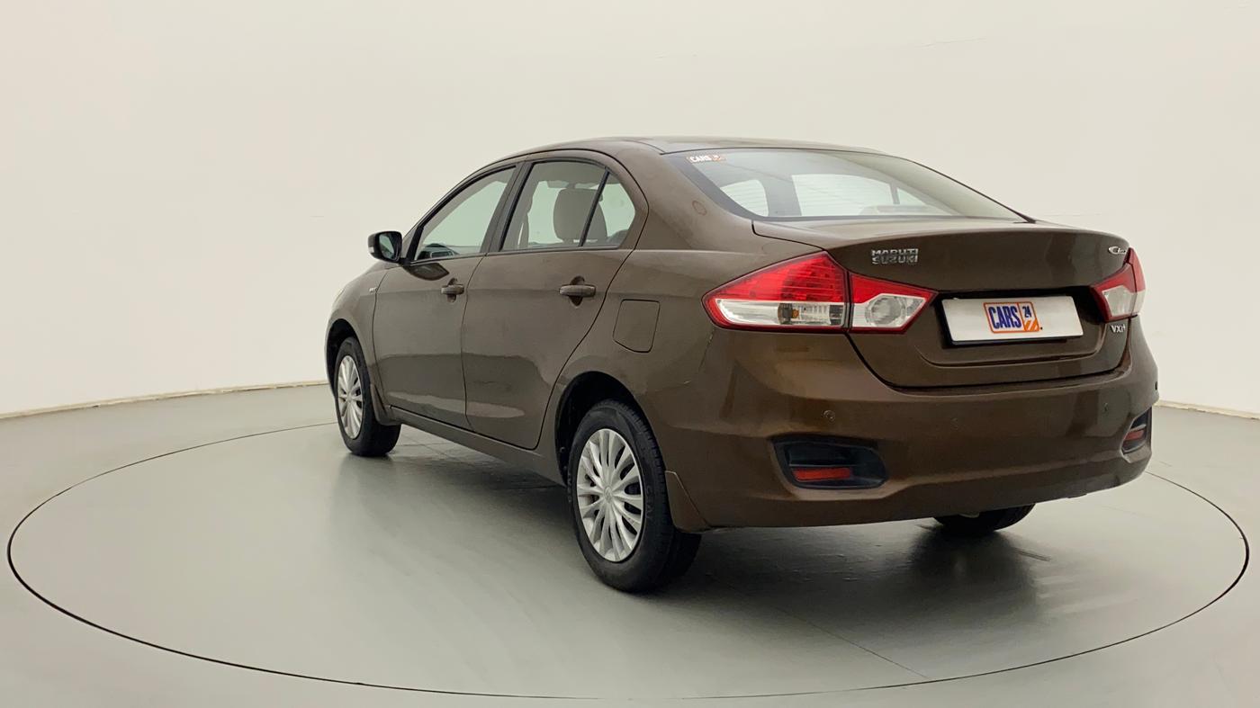 2015 Maruti Ciaz VXI+, Petrol, Manual, 56,400 km, Left Back Diagonal