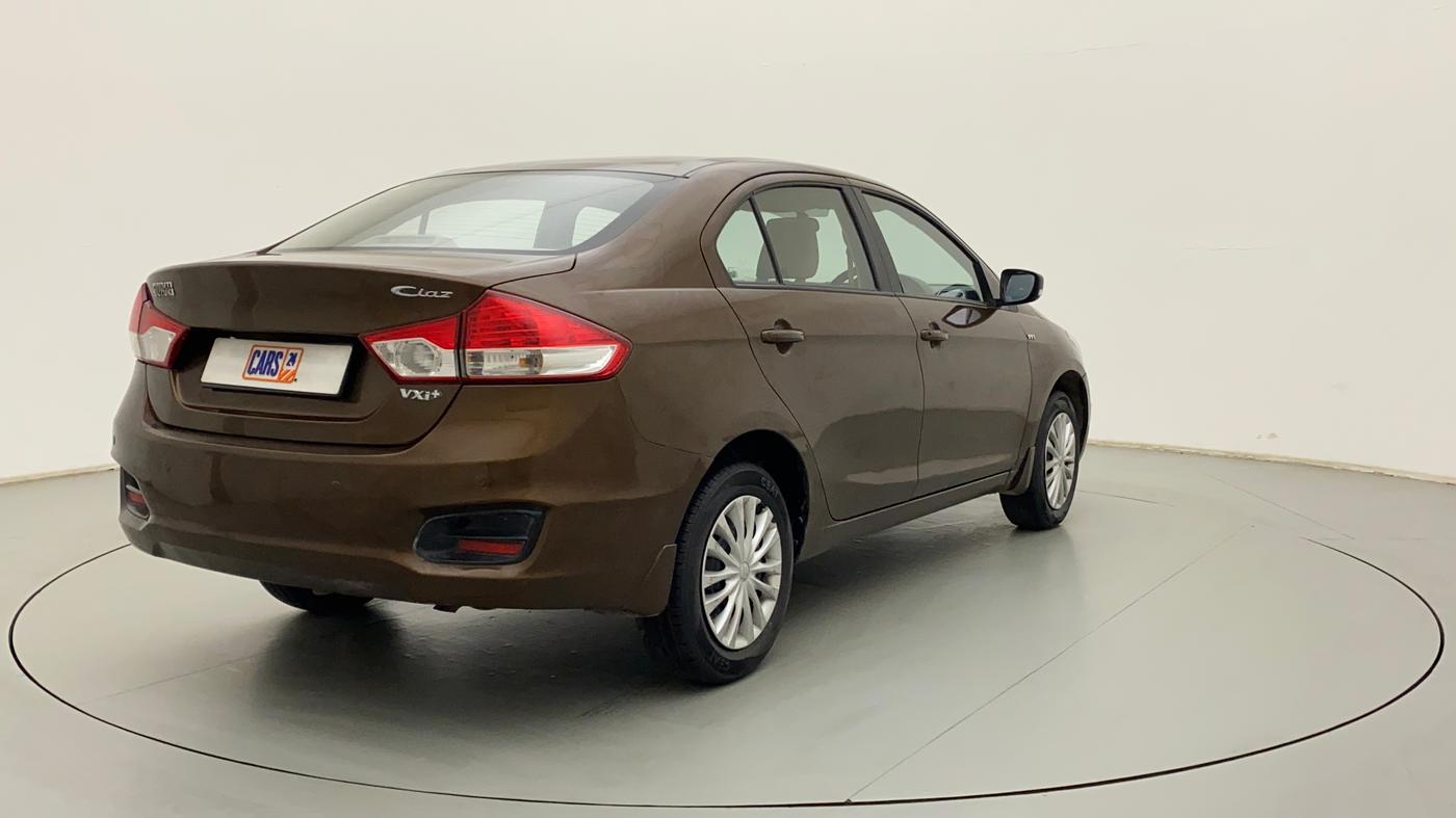 2015 Maruti Ciaz VXI+, Petrol, Manual, 56,400 km, Right Back Diagonal