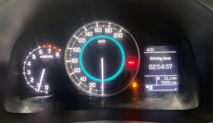 2017 Maruti IGNIS DELTA 1.2, Petrol, Manual, 79,310 km, Odometer Image