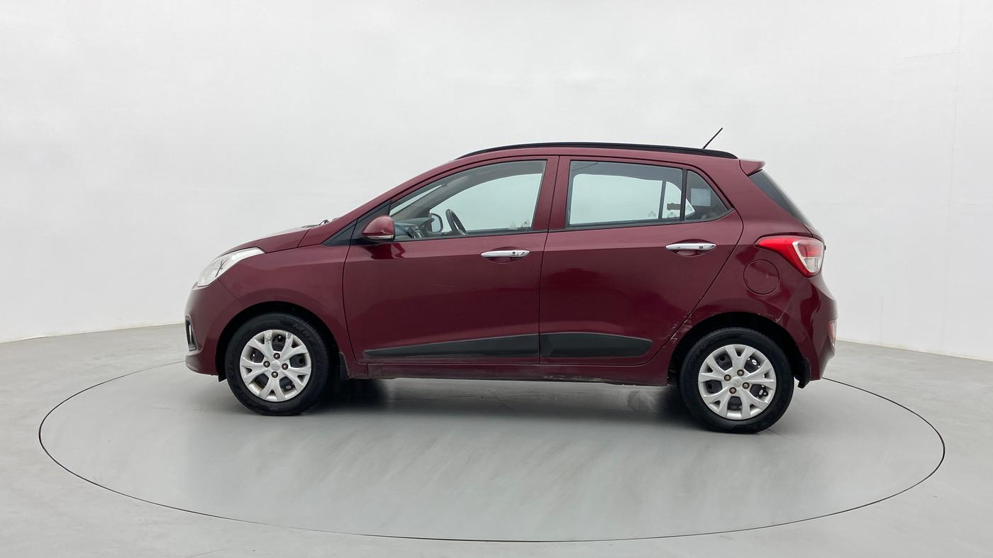 2014 Hyundai Grand i10 SPORTZ 1.2 KAPPA VTVT, Petrol, Manual, 63,799 km, Left Side