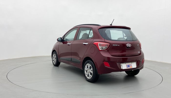 2014 Hyundai Grand i10 SPORTZ 1.2 KAPPA VTVT, Petrol, Manual, 63,799 km, Left Back Diagonal