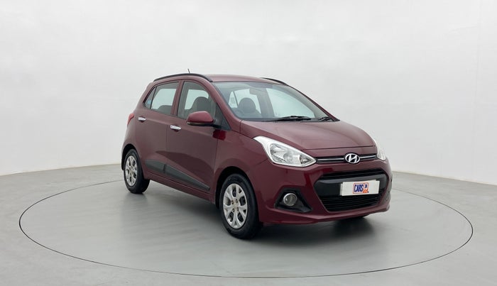 2014 Hyundai Grand i10 SPORTZ 1.2 KAPPA VTVT, Petrol, Manual, 63,799 km, Right Front Diagonal