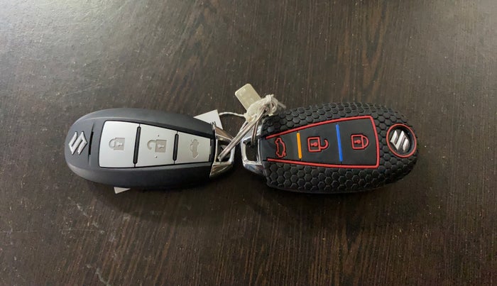 2020 Maruti Ciaz ALPHA 1.5 SHVS PETROL, Petrol, Manual, 64,443 km, Key Close Up