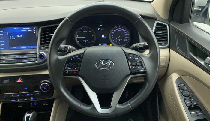 2017 Hyundai Tucson GLS 2WD AT DIESEL, Diesel, Automatic, 41,602 km, Steering Wheel Close Up