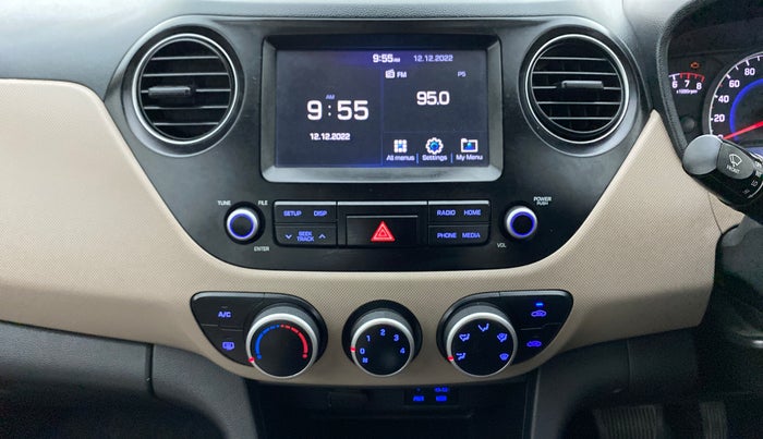 2017 Hyundai Grand i10 SPORTZ (O) 1.2 AT VTVT, Petrol, Automatic, 65,281 km, Air Conditioner