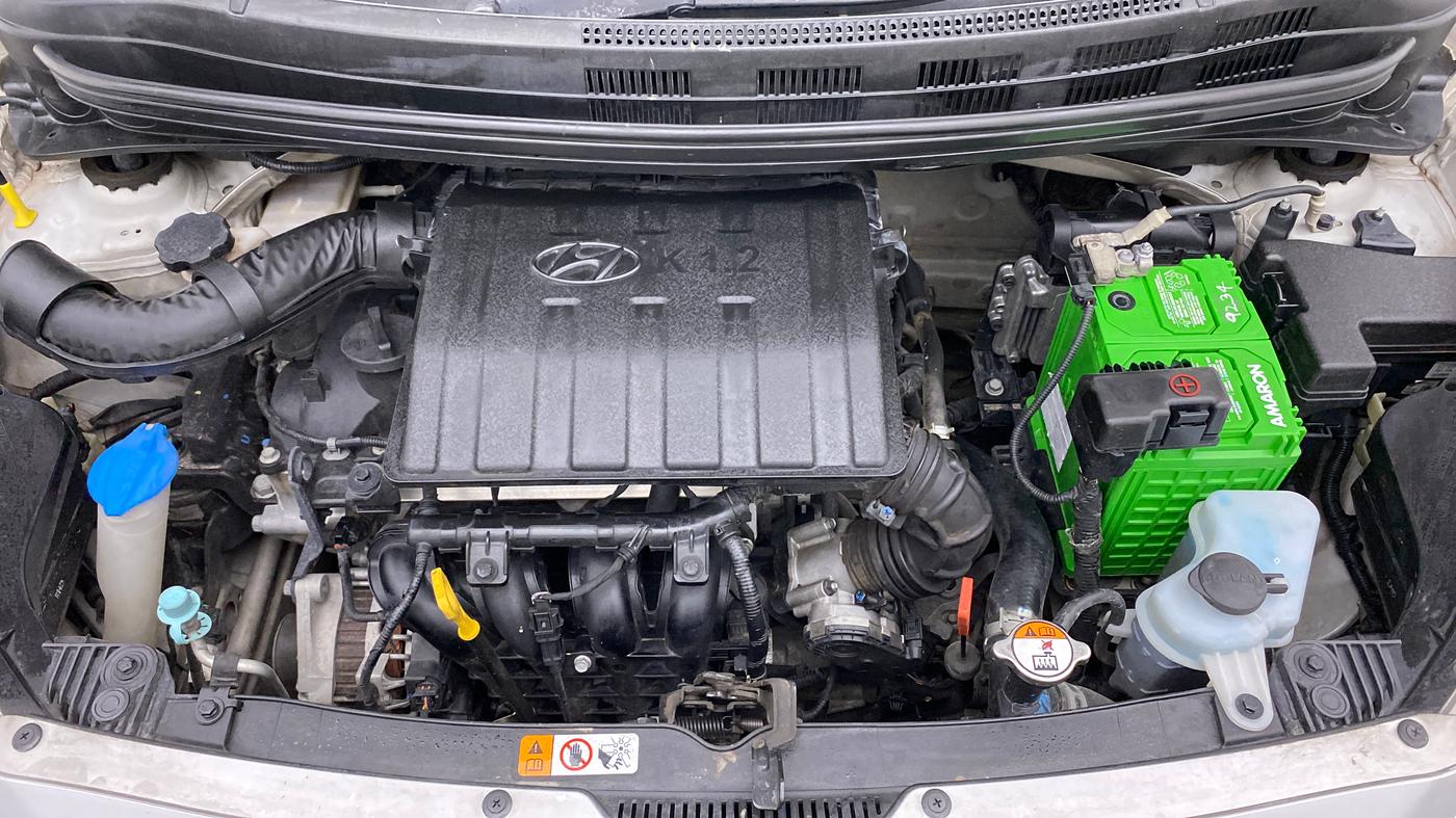 2017 Hyundai Grand i10 SPORTZ (O) 1.2 AT VTVT, Petrol, Automatic, 65,281 km, Open Bonet