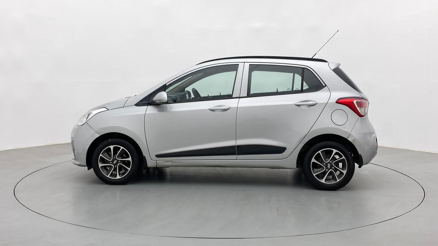 2017 Hyundai Grand i10 SPORTZ (O) 1.2 AT VTVT, Petrol, Automatic, 65,281 km, Left Side