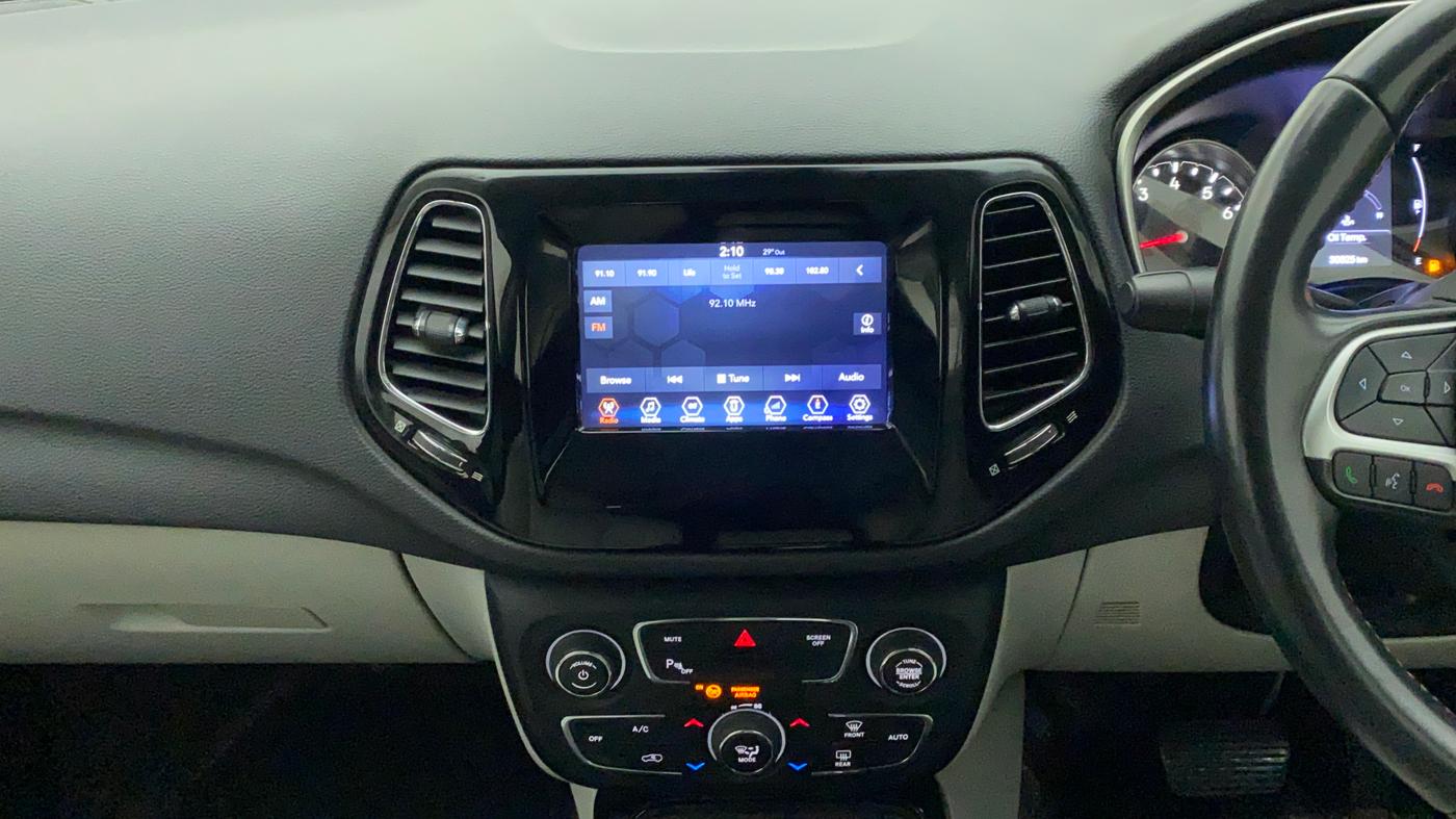 2017 Jeep Compass LIMITED 1.4 PETROL AT, Petrol, Automatic, 30,625 km, Air Conditioner