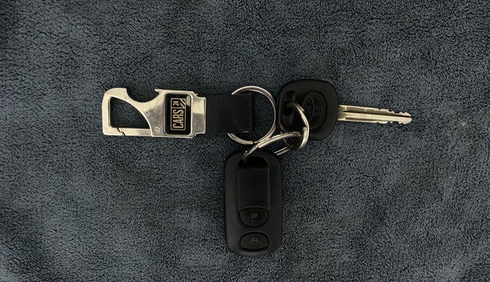 2013 Toyota Etios Liva G, Petrol, Manual, 75,804 km, Key Close Up