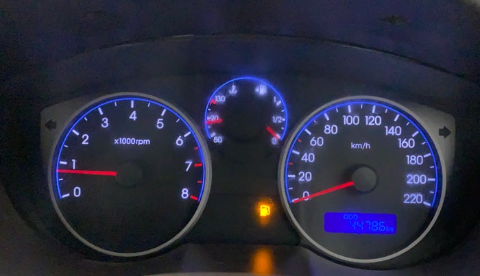 2012 Hyundai i20 MAGNA (O) 1.2, Petrol, Manual, 44,111 km, Odometer Image