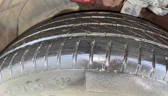 2018 Hyundai Verna 1.6 VTVT SX (O) AT, Petrol, Automatic, 38,054 km, Left Front Tyre Tread