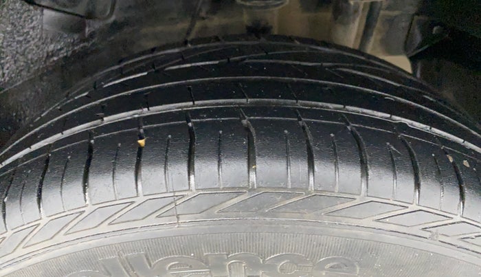 2018 Tata NEXON XZA + 1.2 PETROL A/T, Petrol, Automatic, 44,828 km, Left Rear Tyre Tread