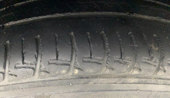 2017 Maruti Baleno DELTA CVT PETROL 1.2, Petrol, Automatic, 1,13,244 km, Left Rear Tyre Tread