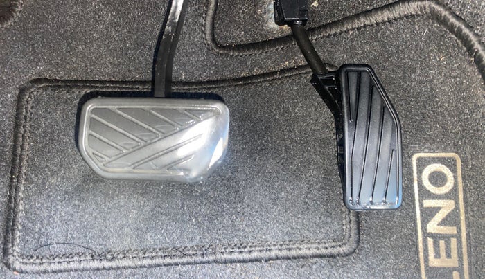 2017 Maruti Baleno DELTA CVT PETROL 1.2, Petrol, Automatic, 1,13,244 km, Pedals