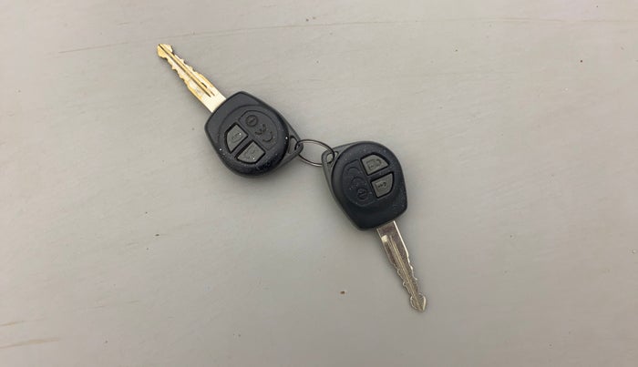 2017 Maruti Baleno DELTA CVT PETROL 1.2, Petrol, Automatic, 1,13,244 km, Key Close Up