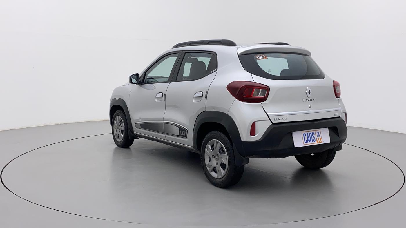 2019 Renault Kwid RXT 1.0 AMT (O), Petrol, Automatic, 19,877 km, Left Back Diagonal