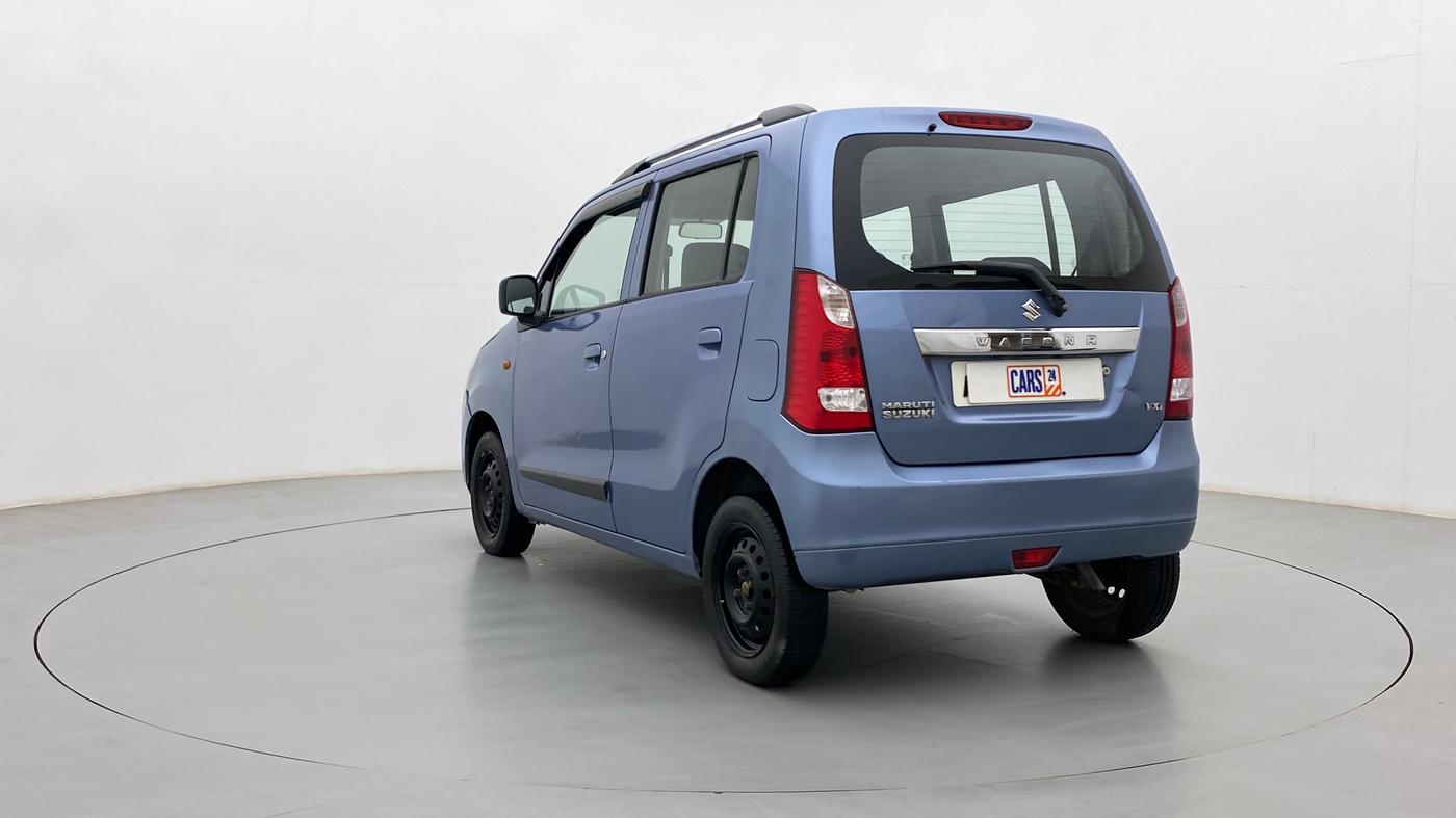 2013 Maruti Wagon R 1.0 VXI, Petrol, Manual, 62,438 km, Left Back Diagonal