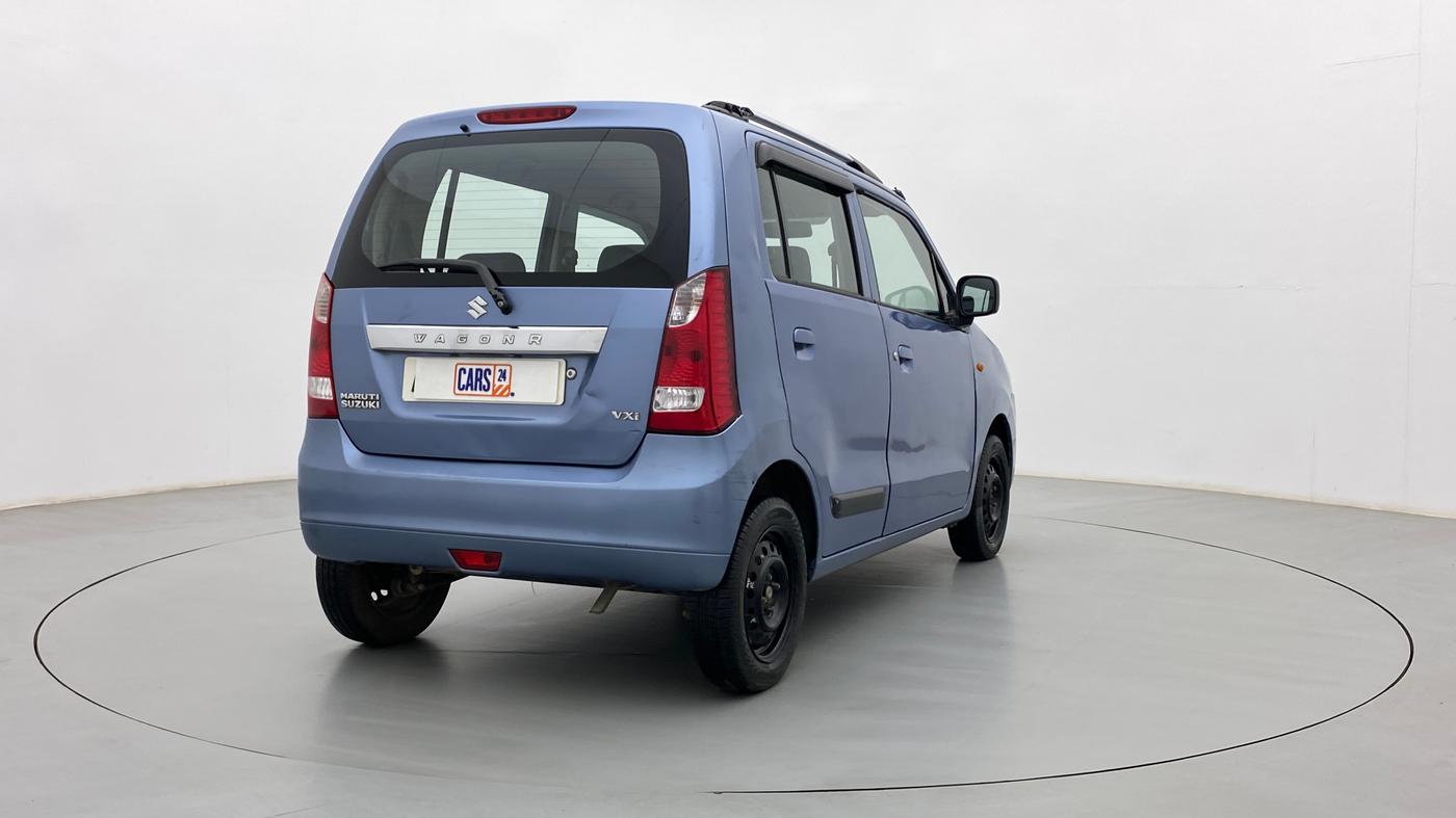 2013 Maruti Wagon R 1.0 VXI, Petrol, Manual, 62,438 km, Right Back Diagonal