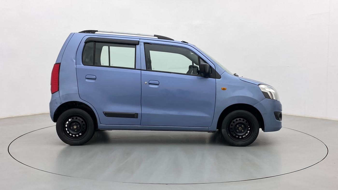 2013 Maruti Wagon R 1.0 VXI, Petrol, Manual, 62,438 km, Right Side View