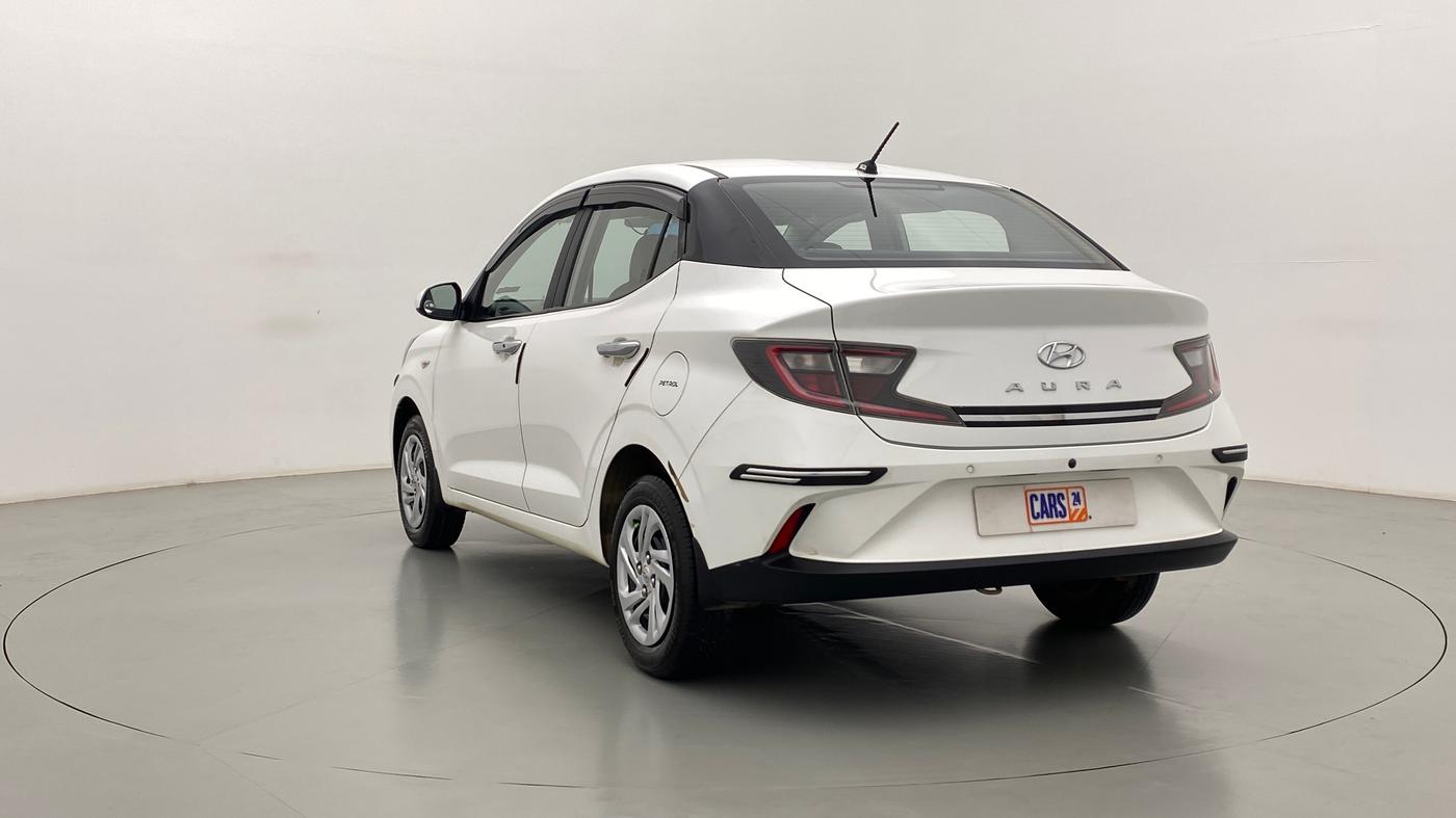 2020 Hyundai AURA S 1.2 Kappa MT, Petrol, Manual, 42,548 km, Left Back Diagonal