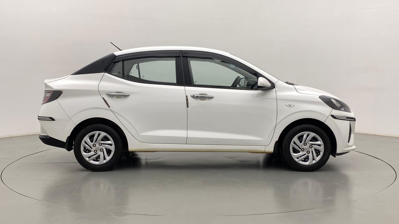 2020 Hyundai AURA S 1.2 Kappa MT, Petrol, Manual, 42,548 km, Right Side View