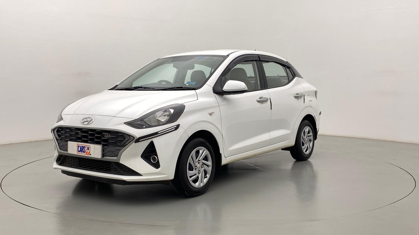 2020 Hyundai AURA S 1.2 Kappa MT, Petrol, Manual, 42,548 km, Left Front Diagonal