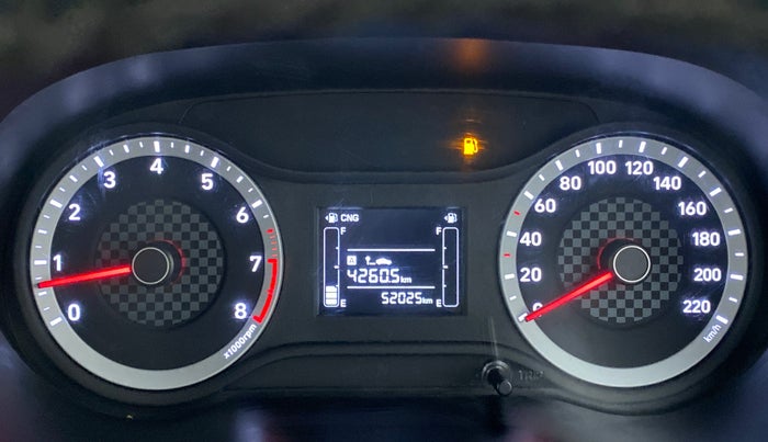 2020 Hyundai AURA S CNG, CNG, Manual, 52,232 km, Odometer Image
