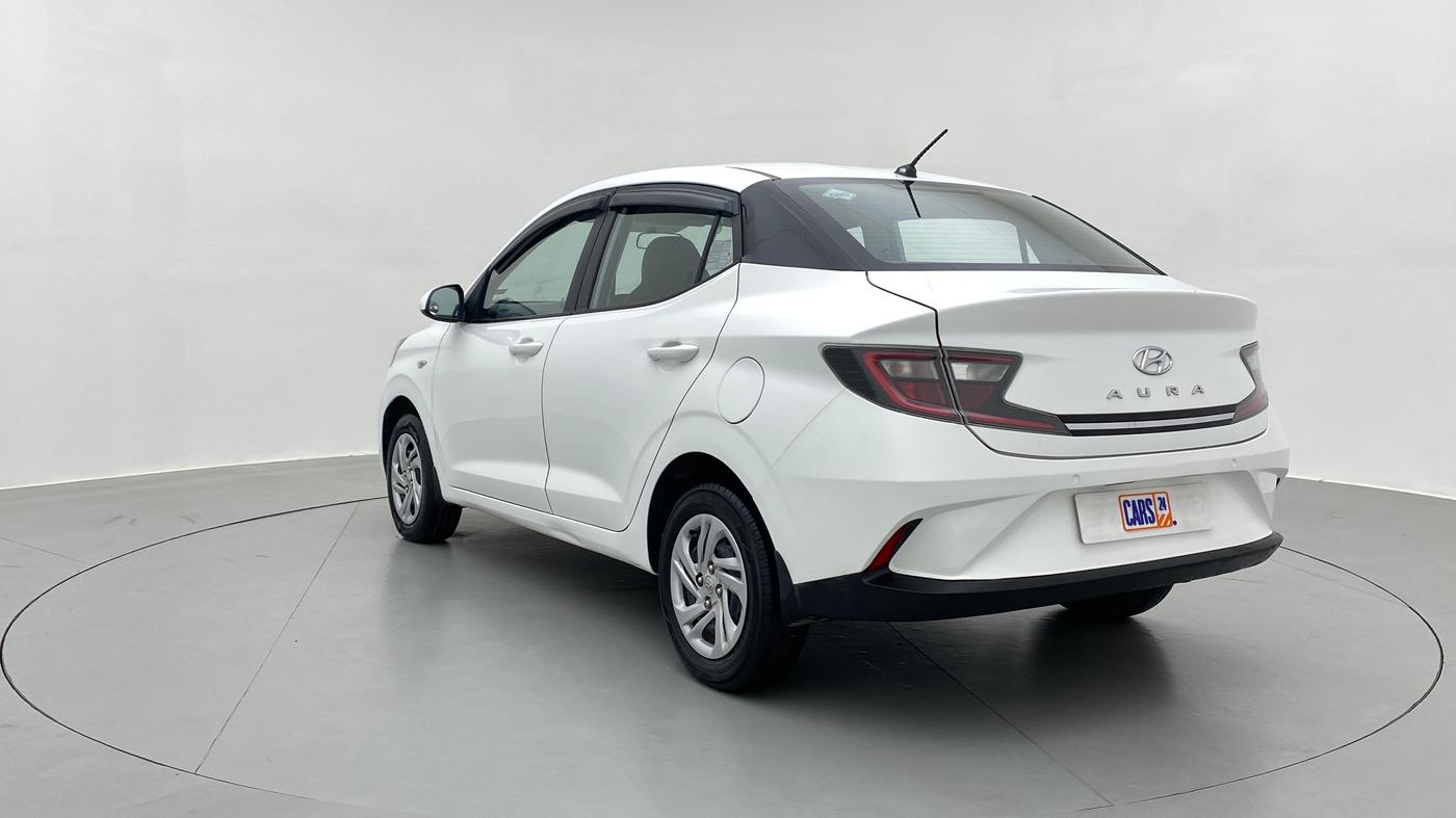 2020 Hyundai AURA S CNG, CNG, Manual, 52,232 km, Left Back Diagonal