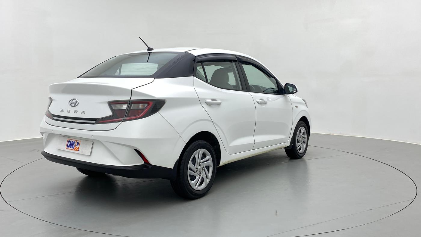 2020 Hyundai AURA S CNG, CNG, Manual, 52,232 km, Right Back Diagonal
