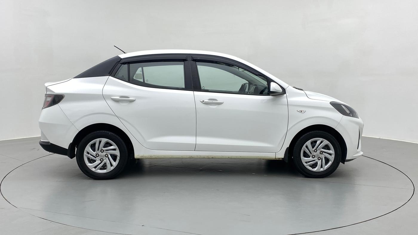 2020 Hyundai AURA S CNG, CNG, Manual, 52,232 km, Right Side View