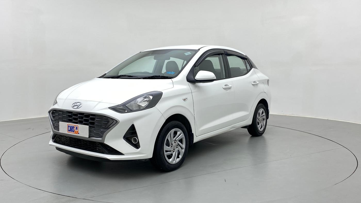 2020 Hyundai AURA S CNG, CNG, Manual, 52,232 km, Left Front Diagonal