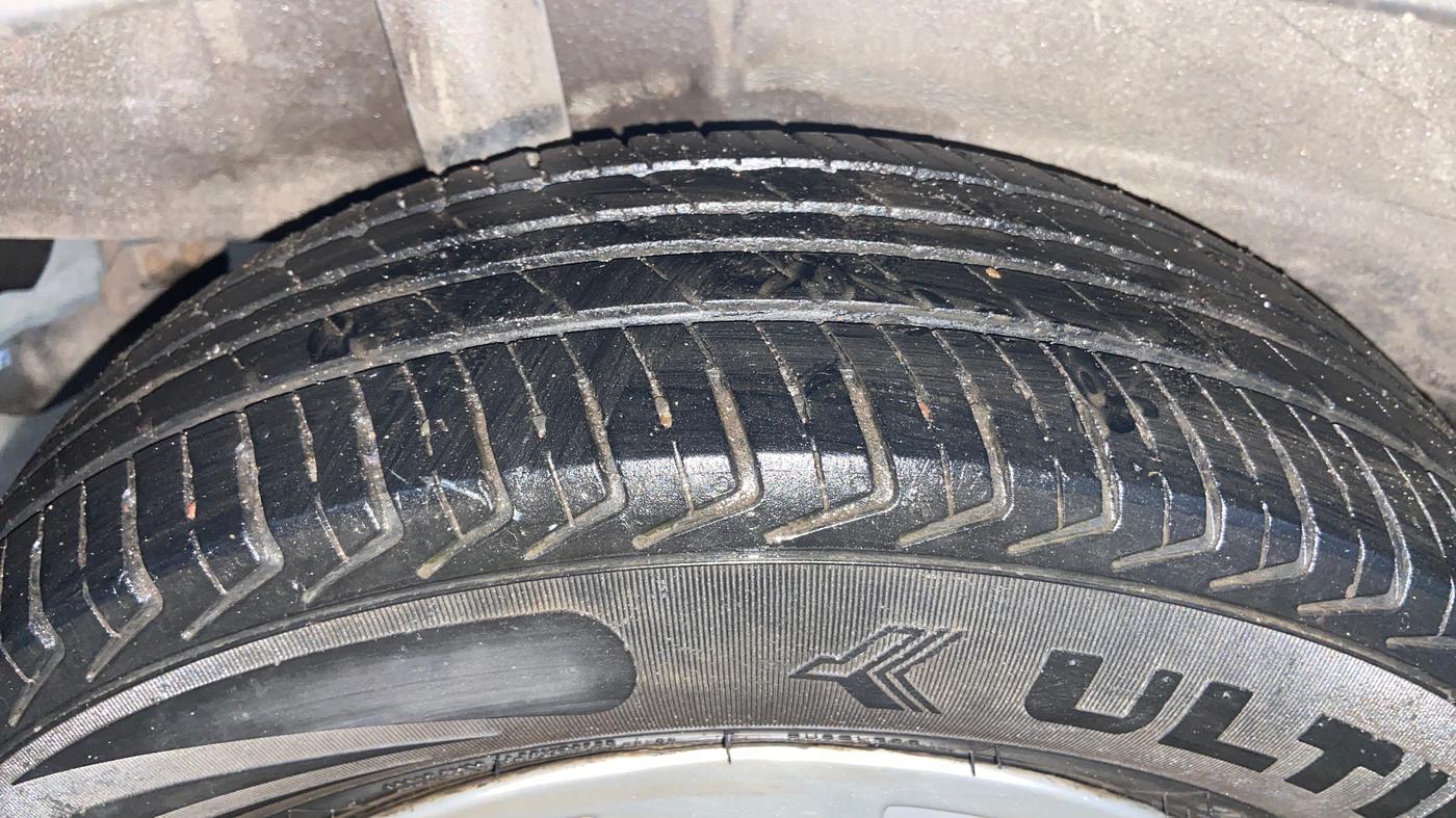2022 Maruti New Wagon-R LXI CNG 1.0, CNG, Manual, 58,952 km, Right Rear Tyre Tread