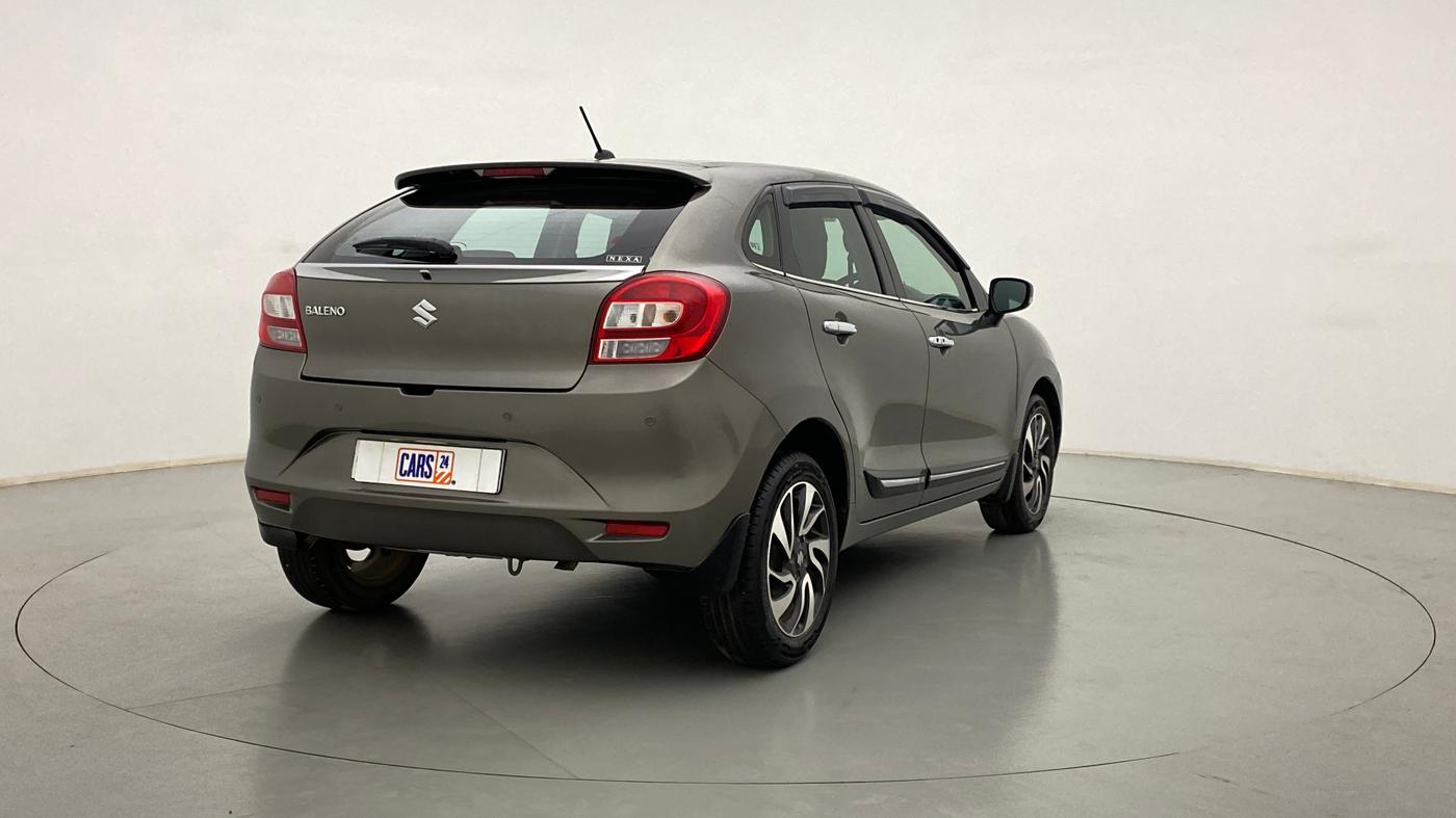 2021 Maruti Baleno ALPHA CVT PETROL 1.2, Petrol, Automatic, 19,087 km, Right Back Diagonal