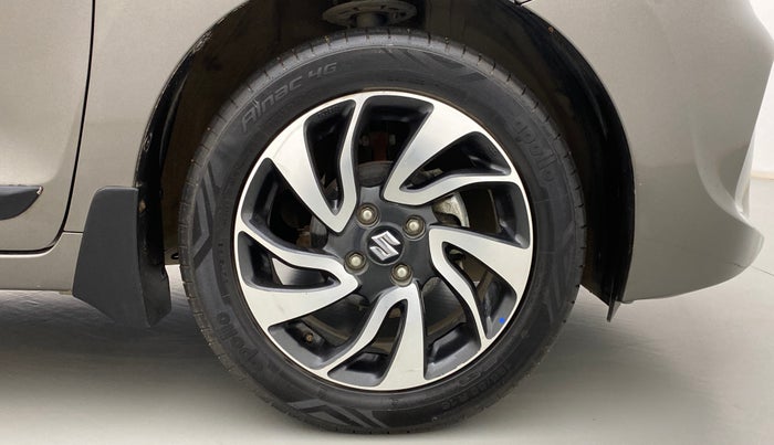 2021 Maruti Baleno ALPHA CVT PETROL 1.2, Petrol, Automatic, 19,087 km, Right Front Wheel