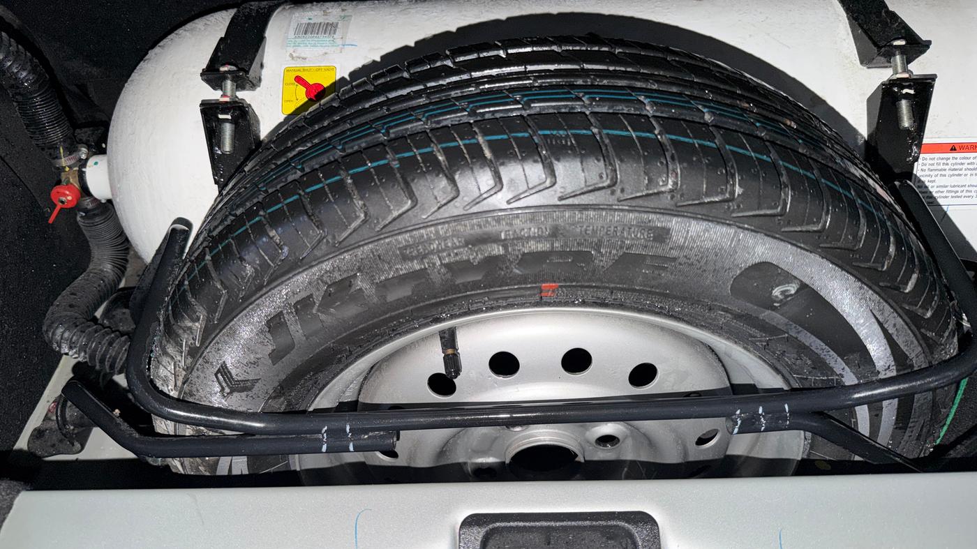 2022 Maruti New Wagon-R LXI CNG 1.0, CNG, Manual, 17,821 km, Spare Tyre
