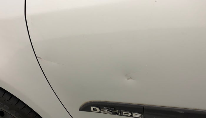 2012 Maruti Swift Dzire VXI, Petrol, Manual, 84,260 km, Front passenger door - Slightly dented