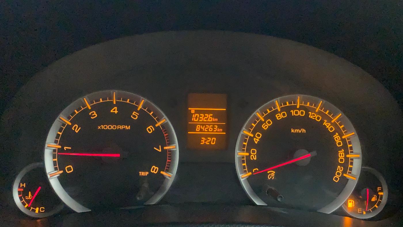 2012 Maruti Swift Dzire VXI, Petrol, Manual, 84,260 km, Odometer Image