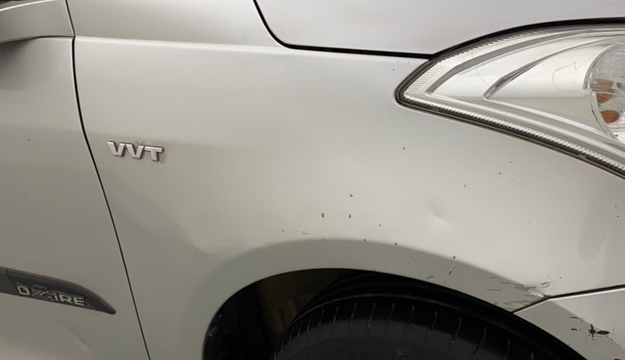 2012 Maruti Swift Dzire VXI, Petrol, Manual, 84,260 km, Right fender - Slightly dented