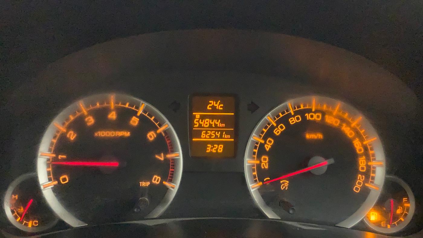 2014 Maruti Swift Dzire ZXI, Petrol, Manual, 62,842 km, Odometer Image