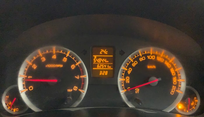 2014 Maruti Swift Dzire ZXI, Petrol, Manual, 62,842 km, Odometer Image