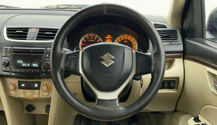 2014 Maruti Swift Dzire ZXI, Petrol, Manual, 62,842 km, Steering Wheel Close Up