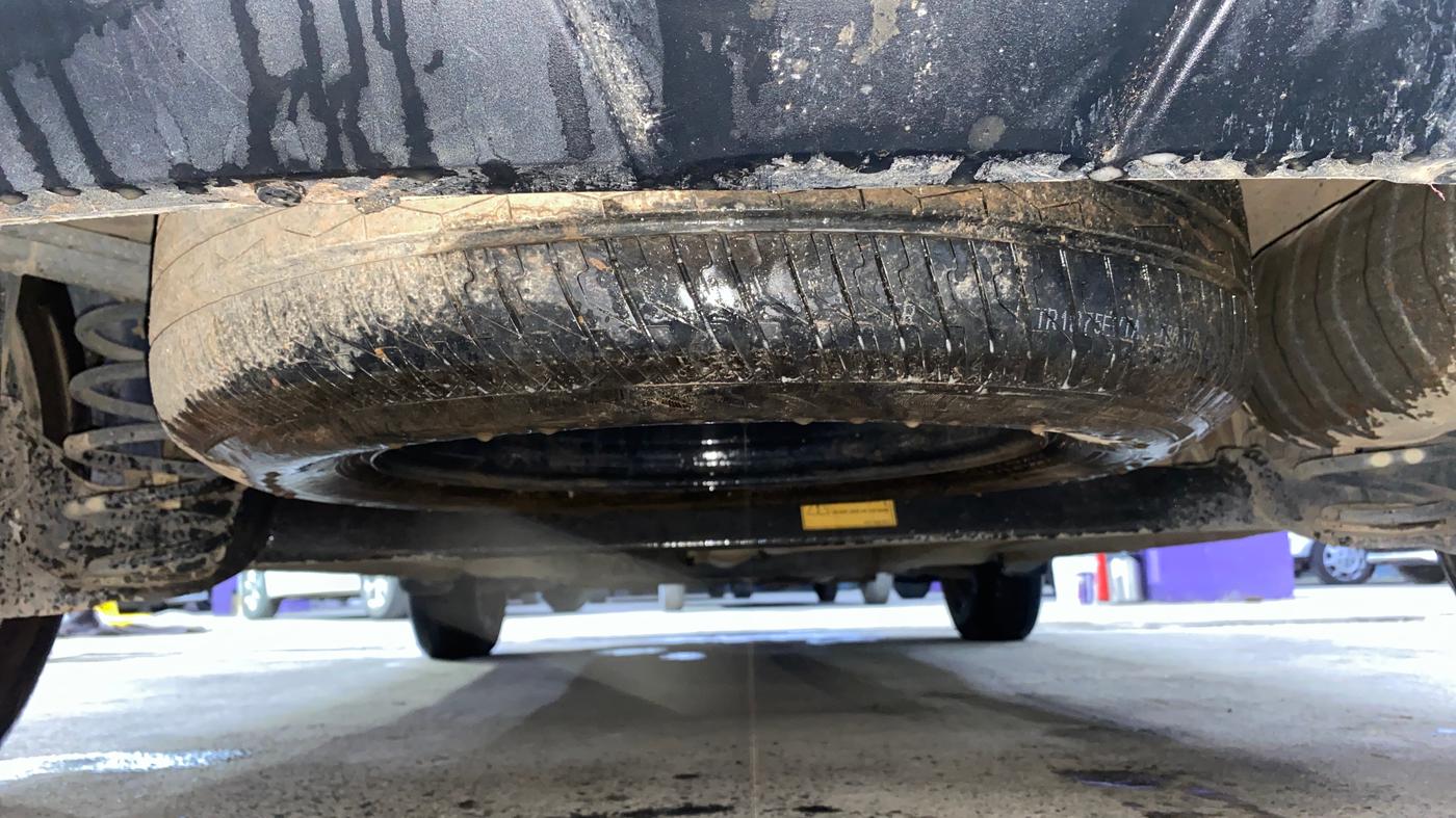 2024 Tata PUNCH ACCOMPLISHED MT CNG, CNG, Manual, 56,506 km, Spare Tyre