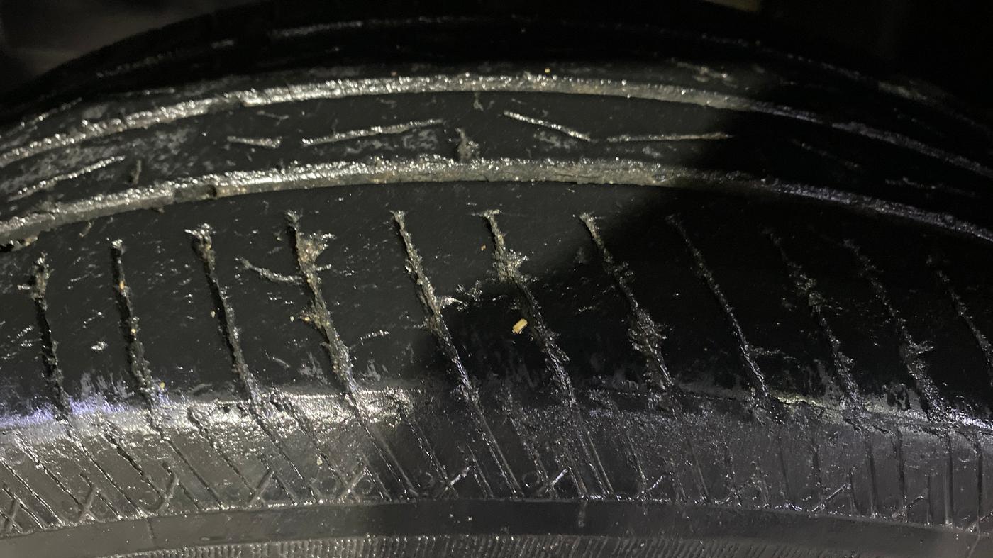 2024 Tata PUNCH ACCOMPLISHED MT CNG, CNG, Manual, 56,506 km, Left Front Tyre Tread