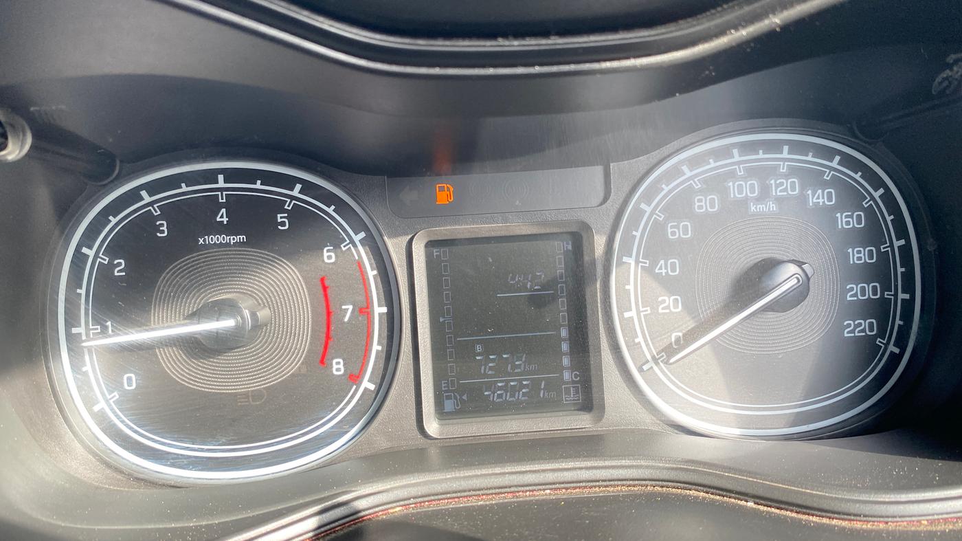 2021 Maruti Vitara Brezza VXI, Petrol, Manual, 46,000 km, Odometer Image