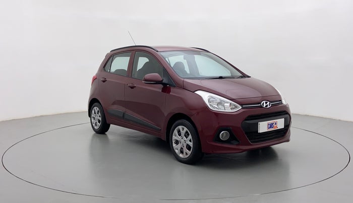 2016 Hyundai Grand i10 SPORTZ 1.2 KAPPA VTVT, Petrol, Manual, 64,041 km, Right Front Diagonal