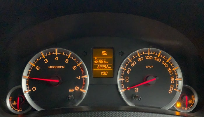 2017 Maruti Swift ZXI D, Petrol, Manual, 62,292 km, Odometer Image